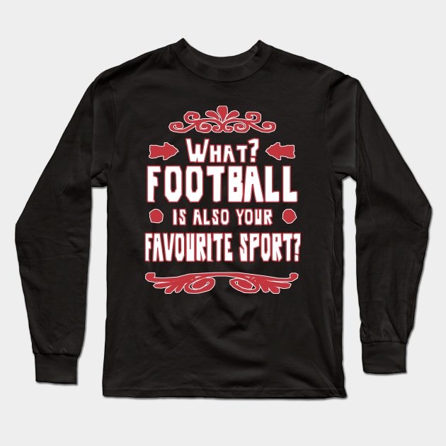 American Football Girls Women Field Goal Sport Long Sleeve T-Shirt by FindYourFavouriteDesign